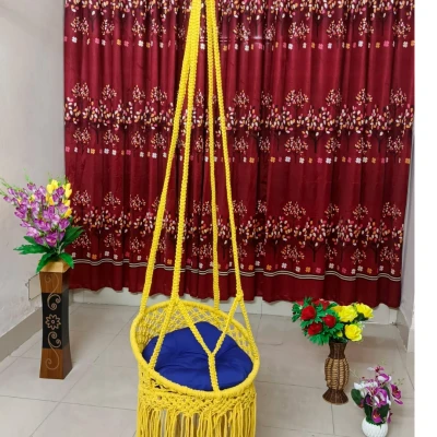 চেয়ার দোলনা হলুদ কালার বেল্ট সহ 18